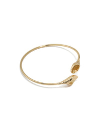 Gold Tulip Bangle - link has visual effect only