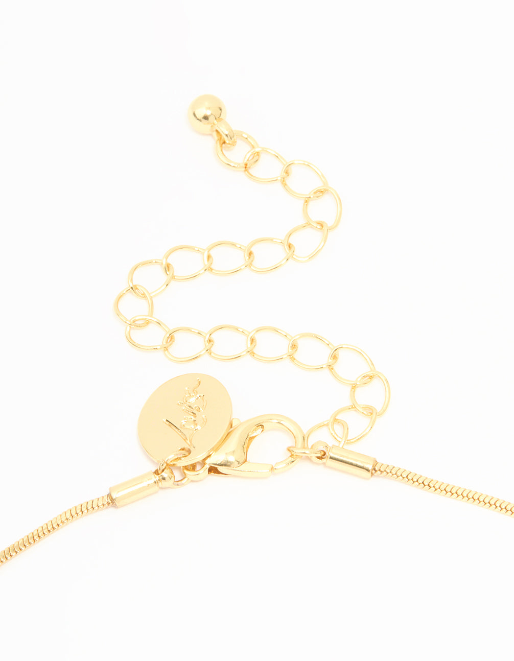 Gold Plated Heart Pendant Necklace