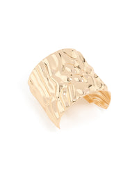 Gold Molten Curved Ponytail Hair Hook - link has visual effect only