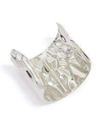 Silver Molten Curved Ponytail Hair Hook - link has visual effect only