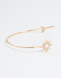 Gold Celestial Diamante Arm Cuff - link has visual effect only