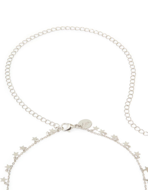 Silver Star Charm Waist Chain