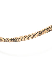 Gold Modern Snake Arm Cuff - link has visual effect only