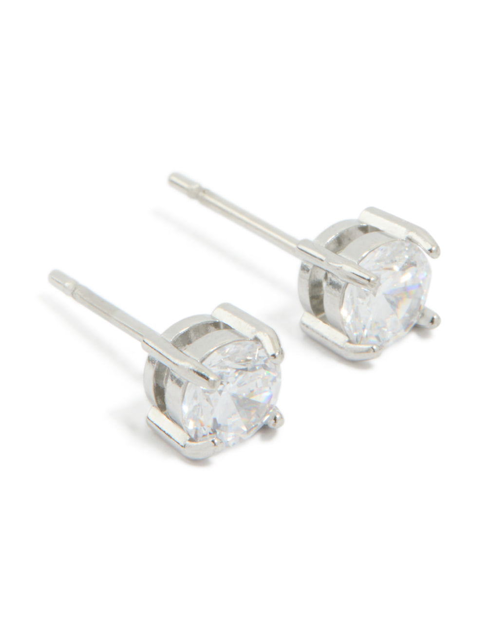 Surgical Steel 5mm Prism Stud Earrings - Lovisa