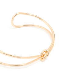 Gold Twist Wrist Cuff - link has visual effect only