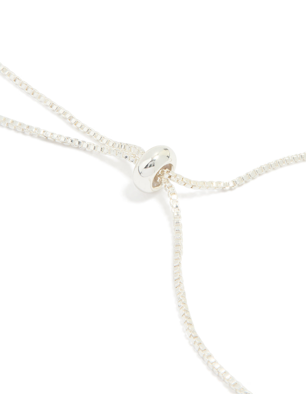 Silver Plated Cubic Zirconia & Pearl Flower Toggle Bracelet