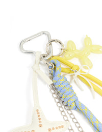 Rope & Starfish Charm Key Chain - link has visual effect only