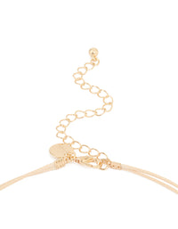 Gold Heart Locket Pendant Necklace - link has visual effect only