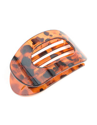 Tortoiseshell Oval Large Hair Claw Clip - link has visual effect only
