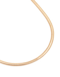 Gold Snake Chain Waist Chain - link has visual effect only