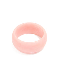 Pink Acrylic Marble Bangle - link has visual effect only