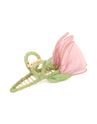 Organza Fabric Tulip Claw Clip - link has visual effect only
