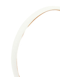 Red & White Narrow Fabric Headbands 2-Pack - link has visual effect only