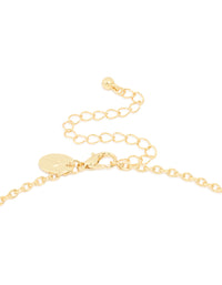 Gold Plated Hands & Heart Necklace - link has visual effect only
