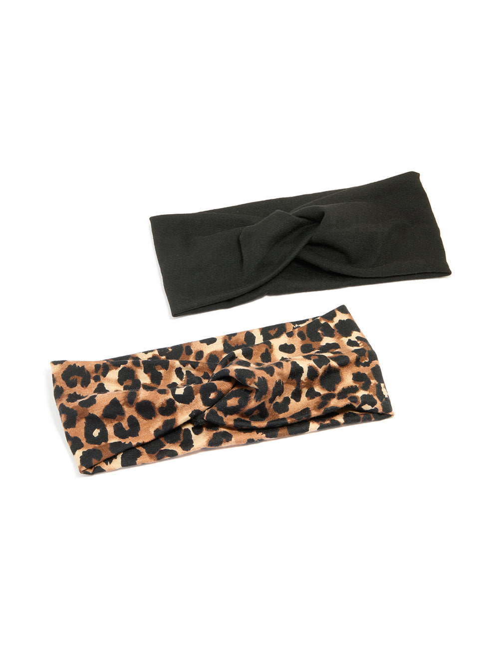 Animal Print Twisted Stretch Headbands 2-Pack