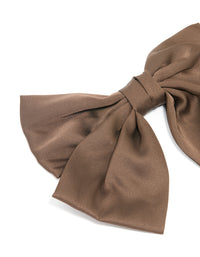 Brown Relaxed Medium Bow Clip - link has visual effect only