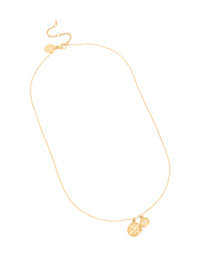 Waterproof Gold Plated Stainless Steel Compass Pendant Necklace - link has visual effect only