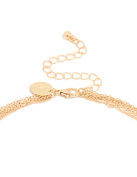 Gold Celestial Pearl Layered Y-Necklace - link has visual effect only