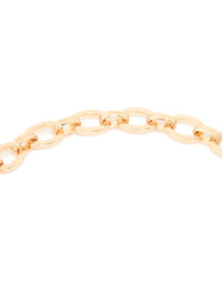 Gold Organic Pendant Lariat Necklace - link has visual effect only