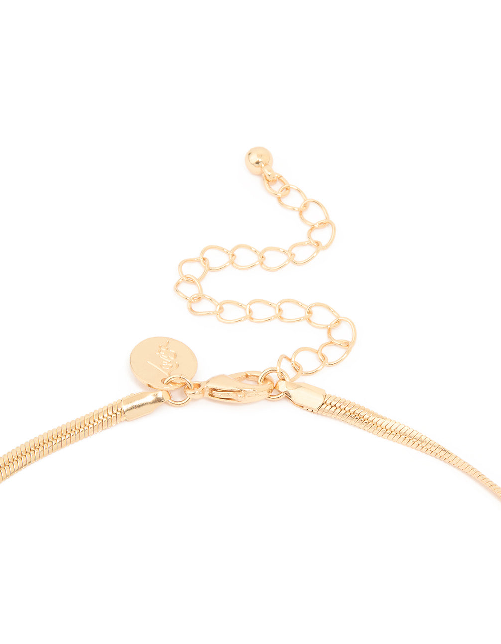 Gold Plated Green Cubic Zirconia Baguette Pendant Necklace