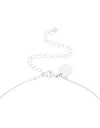 Waterproof Stainless Steel Pull Through Lariat Necklace - link has visual effect only