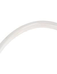 Waterproof Stainless Steel Diamante Hinged Bangle - link has visual effect only