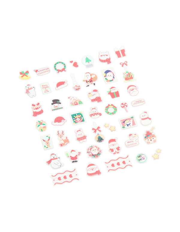 Kids Santa & Bauble Nail Art Set