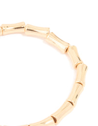 Gold Bamboo Stretch Bracelets 2-Pack - link has visual effect only
