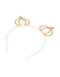 Gold Diamante Pumpkin Headband - link has visual effect only