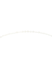 Sterling Silver Adjustable Chain Y-Necklace - link has visual effect only