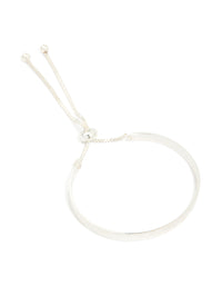 Silver Plated Toggle Bangle - link has visual effect only