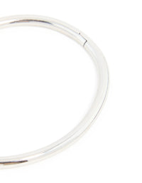 Waterproof Stainless Steel Oval Hinged Bangle - link has visual effect only