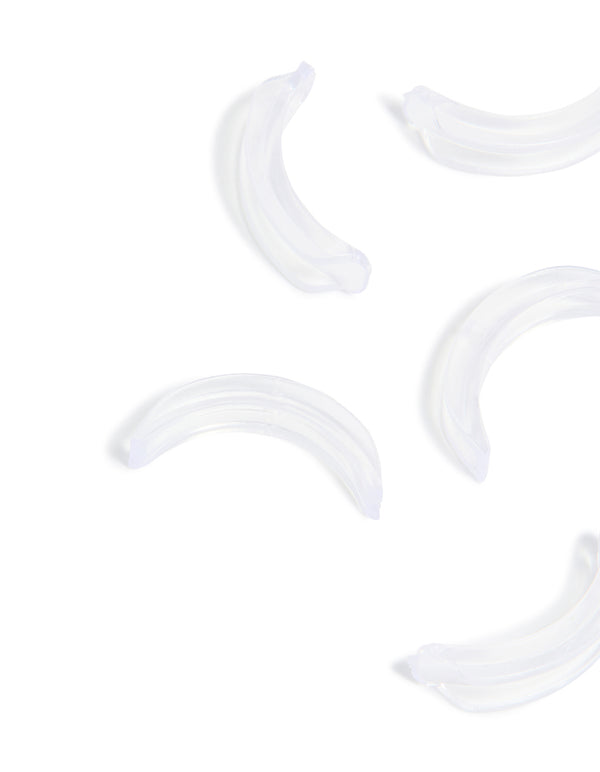 Slim Clear Ring Adjusters 8-Pack