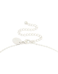 Waterproof Stainless Steel Large Bubble Letter A Necklace - link has visual effect only