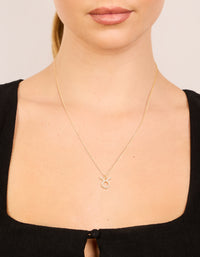 Waterproof Gold Plated Stainless Steel Cubic Zirconia Taurus Zodiac Sign Necklace - link has visual effect only