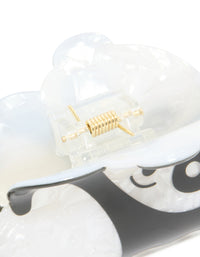 Acrylic Panda Novelty Claw Clip - link has visual effect only
