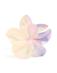 Iridescent Pearlised Tropical Claw Clip - link has visual effect only