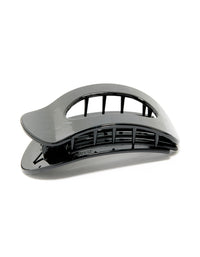 Black Large Skinny Oval Hair Claw Clip - link has visual effect only