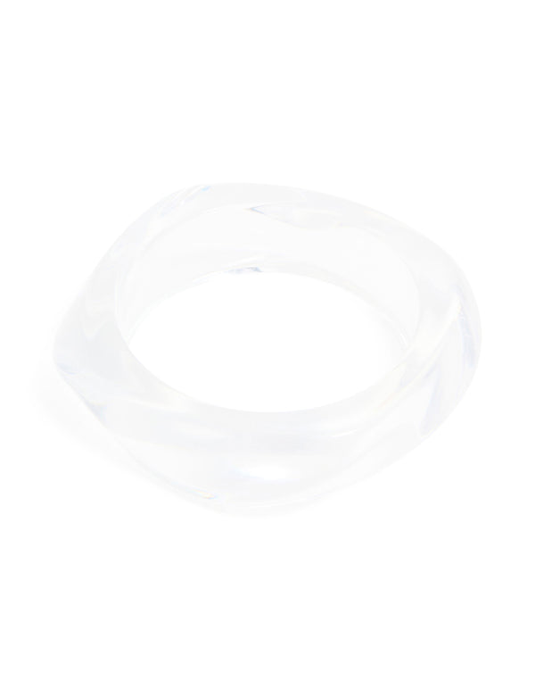 Clear Acrylic Bangle