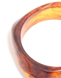 Brown Acrylic Bangle - link has visual effect only