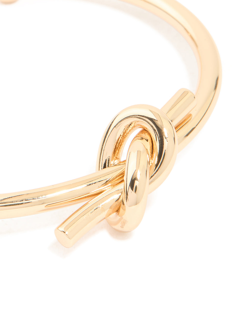 Gold Tied Knot Wrist Cuff