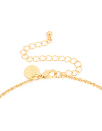 Gold Shell Tassel Pendant Necklace - link has visual effect only
