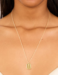 Waterproof Gold Plated Stainless Steel Birth Flower November Chrysanthemum Necklace - link has visual effect only
