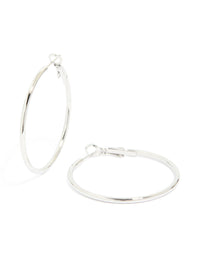 Waterproof Stainless Steel Hoop Earrings - link has visual effect only