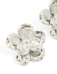 Waterproof Stainless Steel Mini Double Daisy Earrings - link has visual effect only