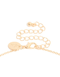 Gold 'I Love You' Heart Necklace - link has visual effect only