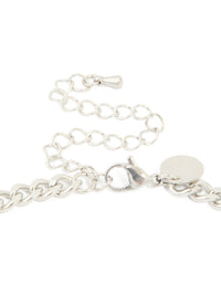 Waterproof Stainless Steel Smooth Plain Cross Necklace - link has visual effect only