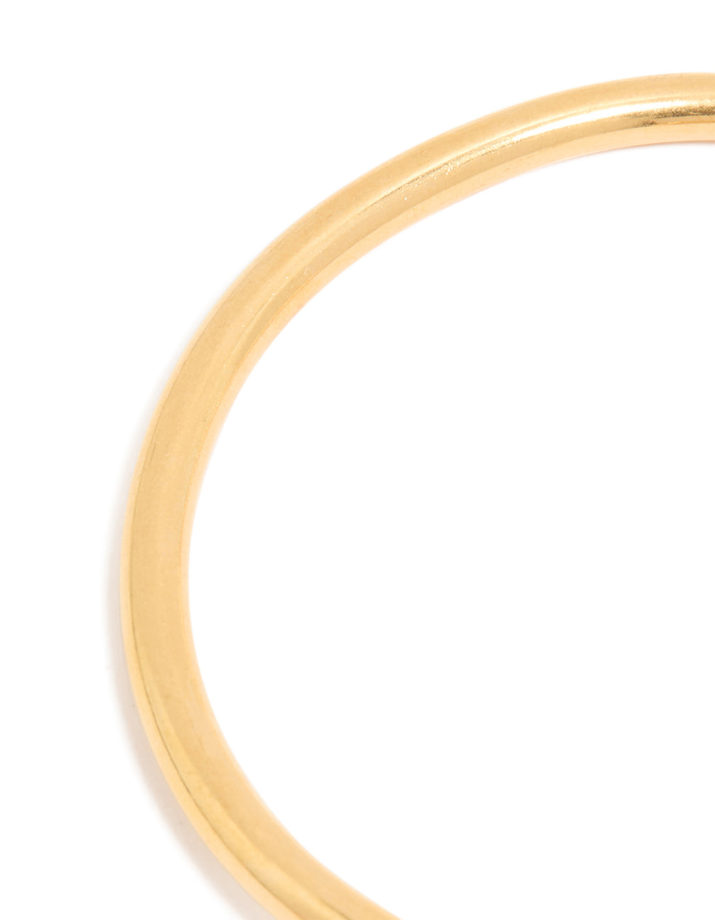 Waterproof Gold Plated Stainless Steel Organic Open Wrist Cuff
