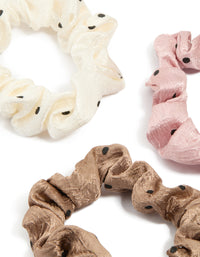 Neutral Fabric Scrunchie 5-Pack - link has visual effect only
