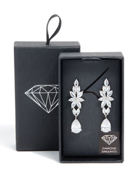 Statement Marquise & Pear Drop Earrings - link has visual effect only